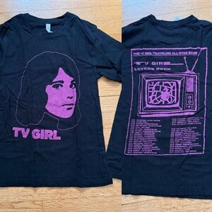 Tv Girl Los Angeles Traveling All Stars Long Sleeve Bootleg Tshirt Small 2023